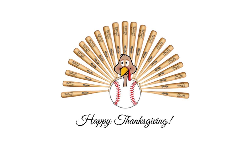 We are thankful for all of our baseball families!