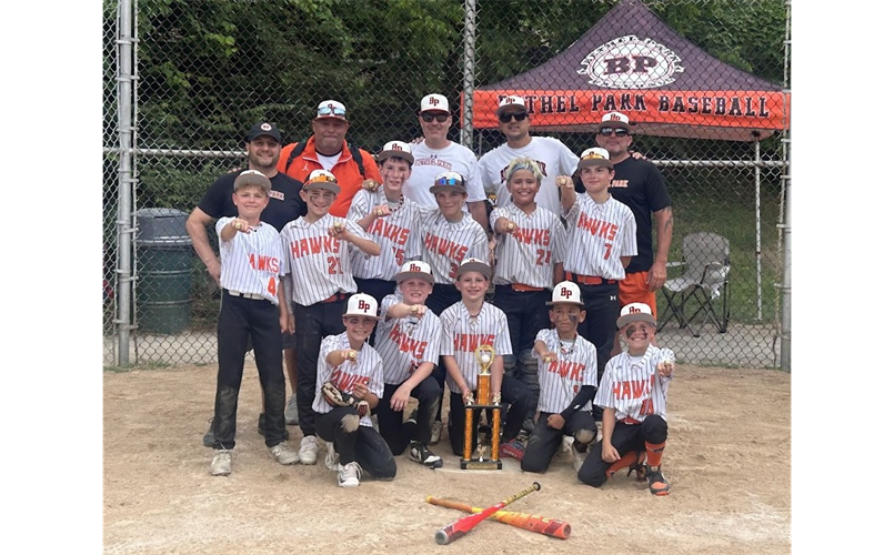 10U Orange - Bethel Park Summer Slam Champions!